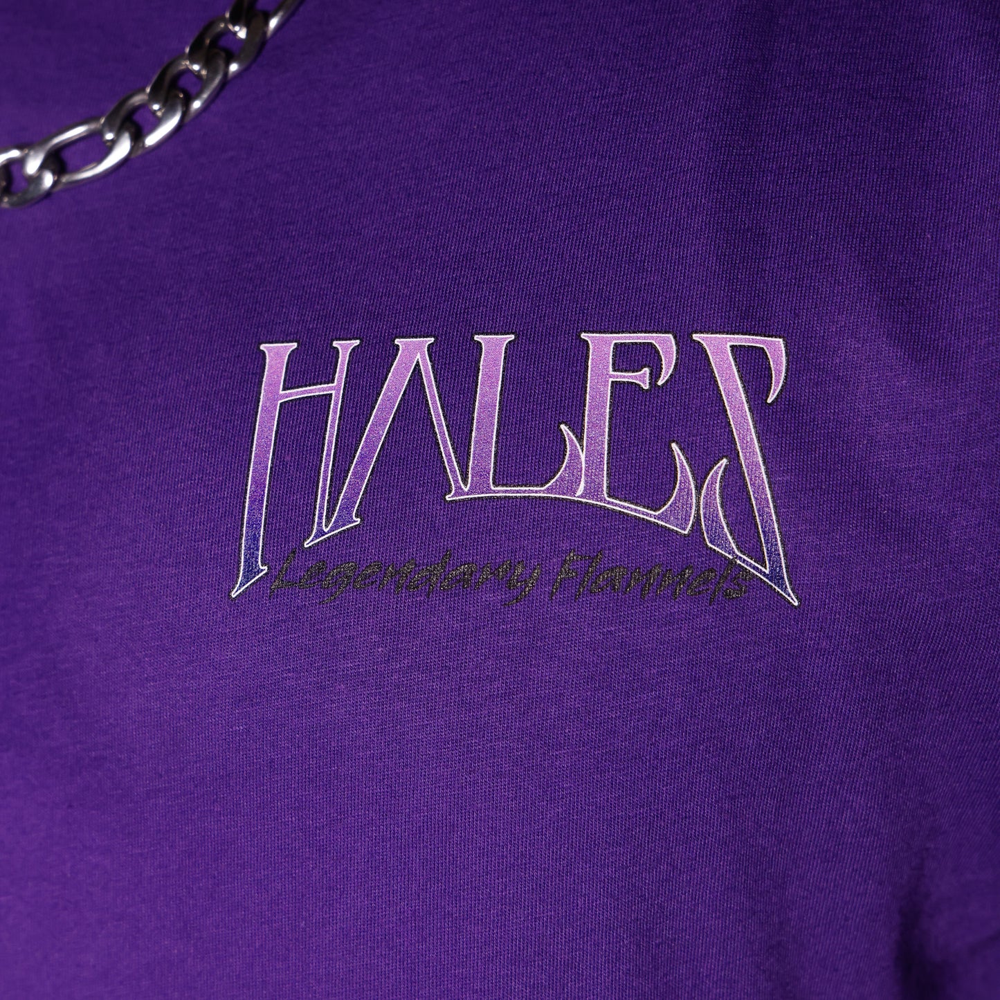 Enigma Unisex Tee Shirt by Hales Speed Shop - Purple