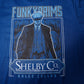 Shelby Co Unisex Tee Shirt by Hales Speed Shop x FunkyBrims - Blue
