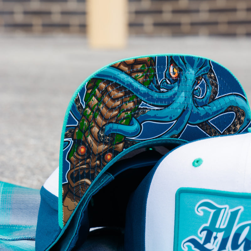 Kanaloa Flat Bill Snapback by Hales Speed Shop