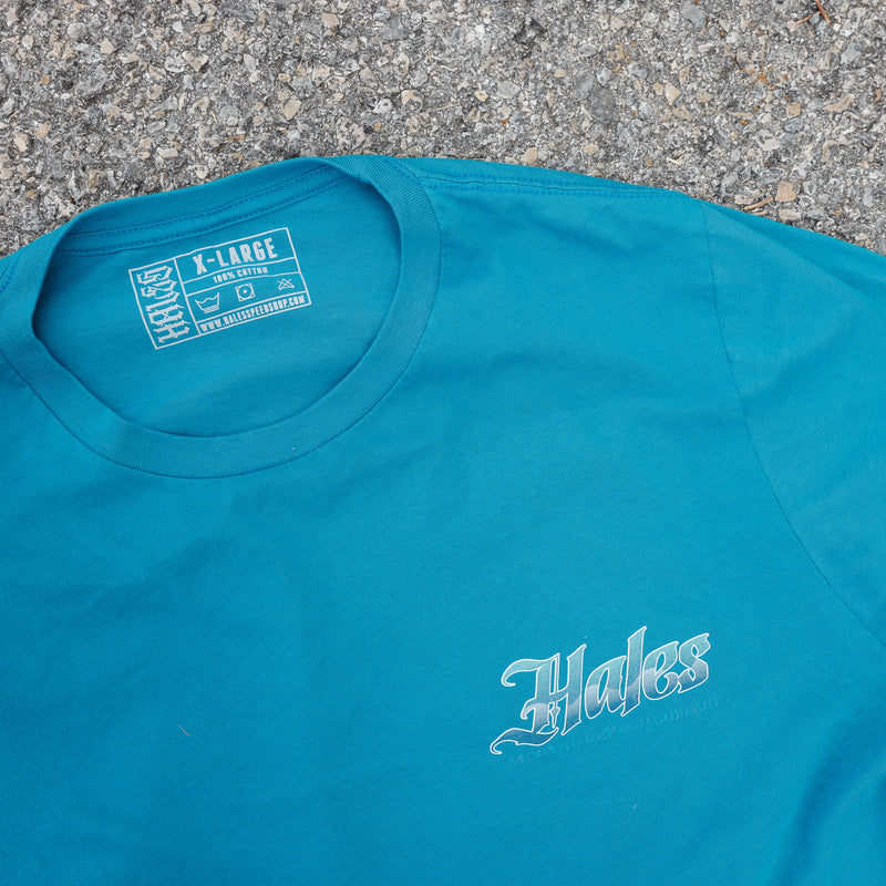 Kanaloa Unisex Tee Shirt by Hales Speed Shop - Marine Blue