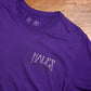 Enigma Unisex Tee Shirt by Hales Speed Shop - Purple