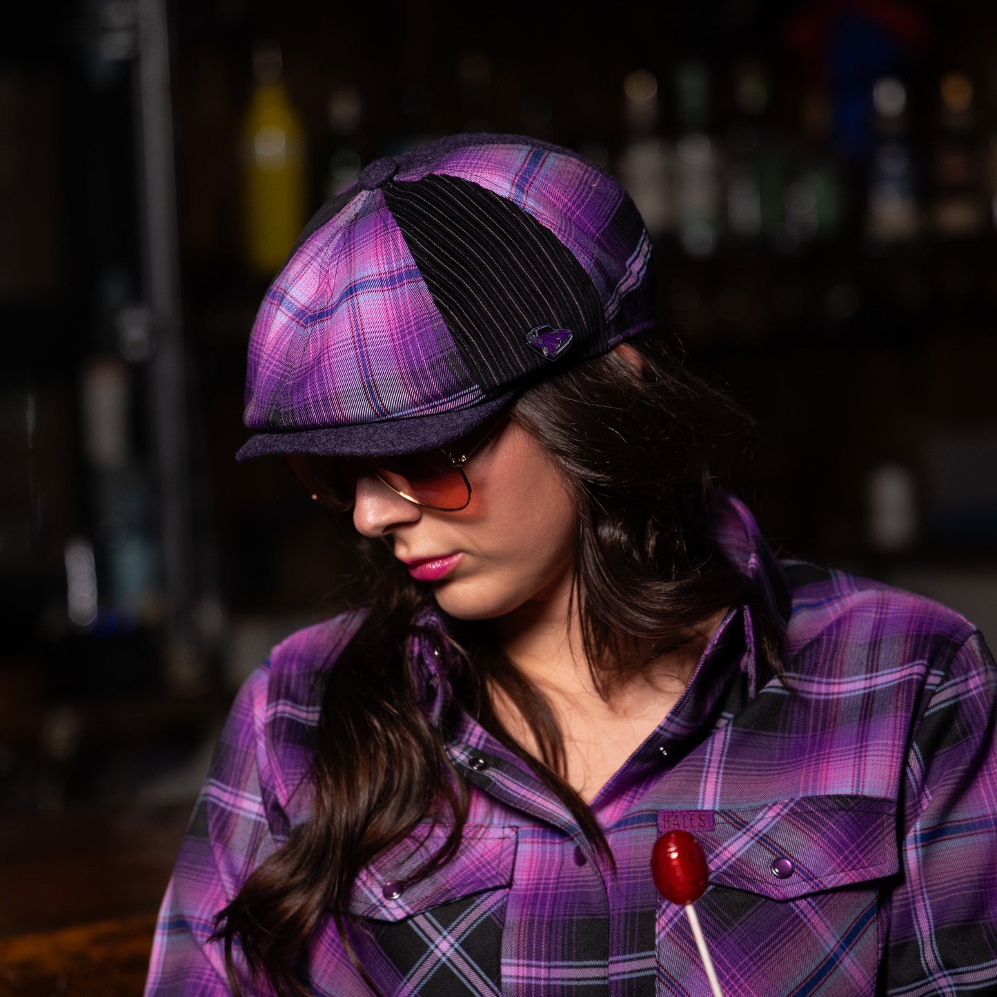 The Live Wire Enamel Cap Pin by Hales Speed Shop x FunkyBrims