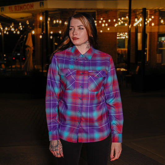 The Mi Amor Women's Flannel by Hales Speed Shop x FunkyBrims