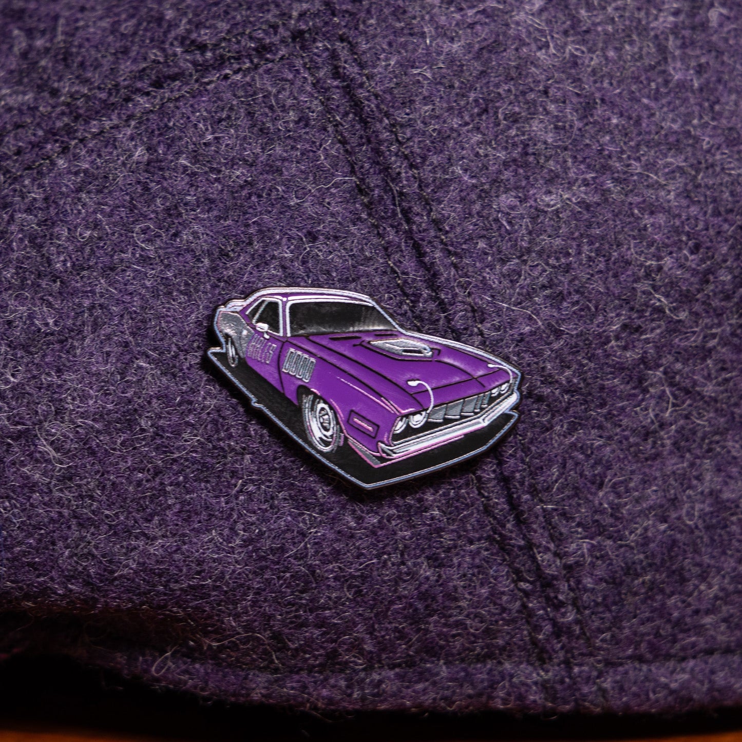 The Live Wire Enamel Cap Pin by Hales Speed Shop x FunkyBrims