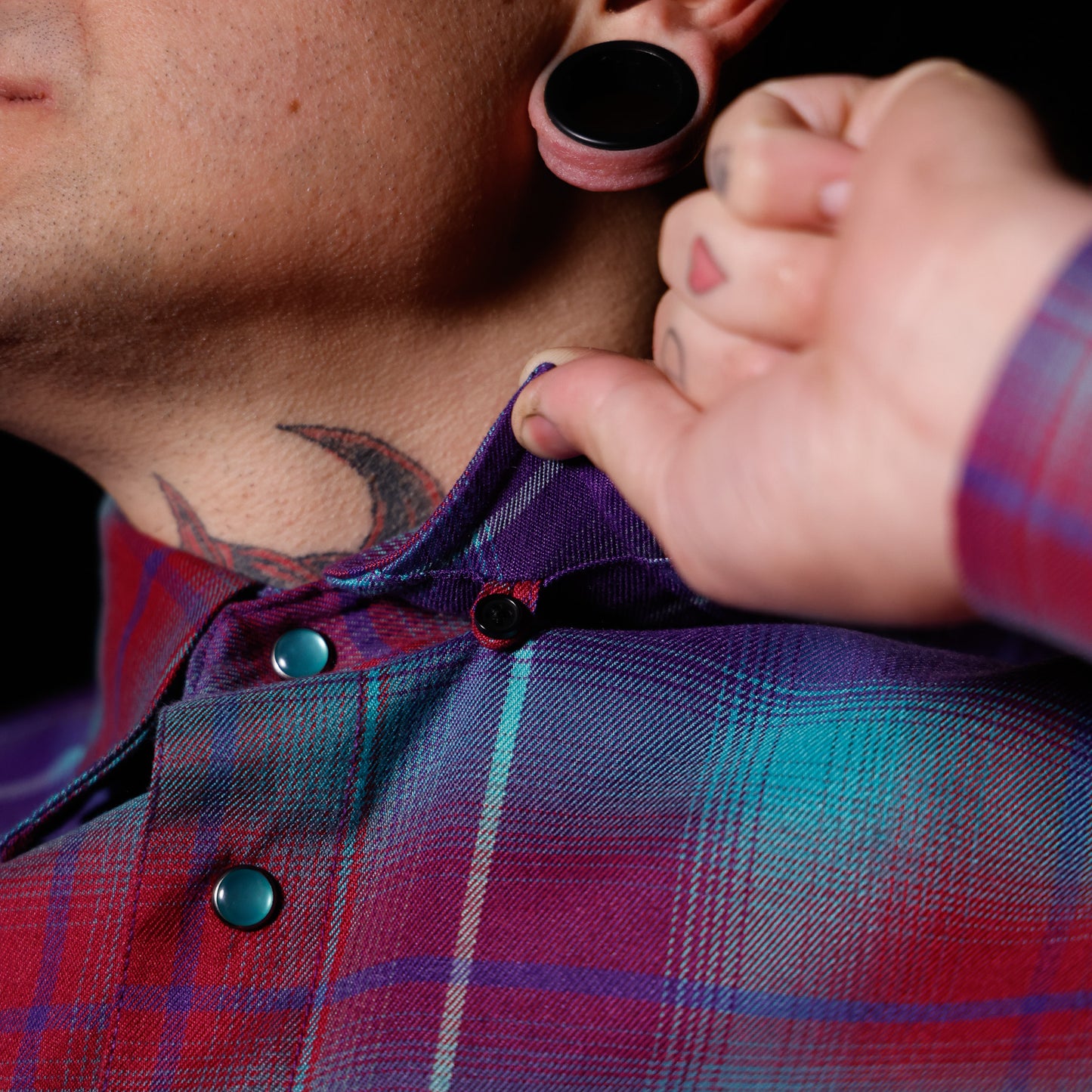 The Mi Amor Men's Flannel by Hales Speed Shop x FunkyBrims