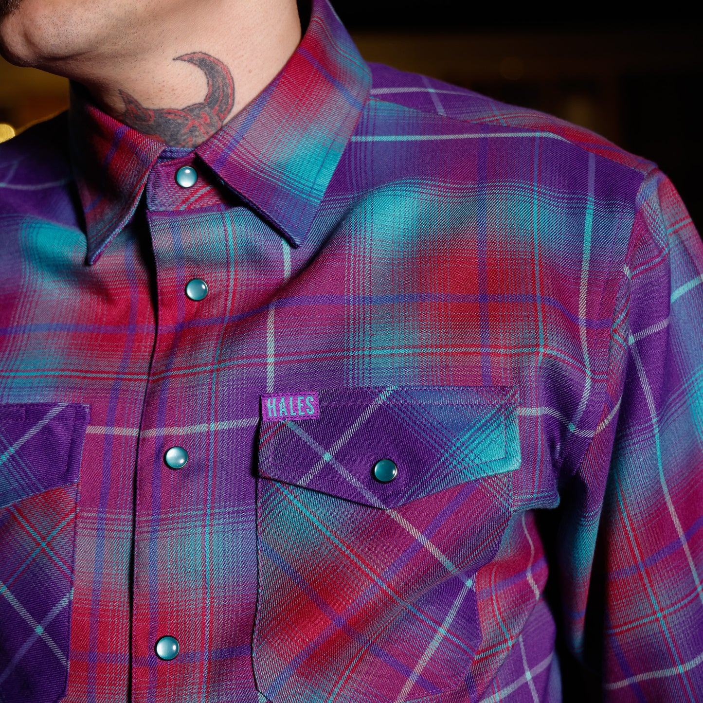 The Mi Amor Men's Flannel by Hales Speed Shop x FunkyBrims