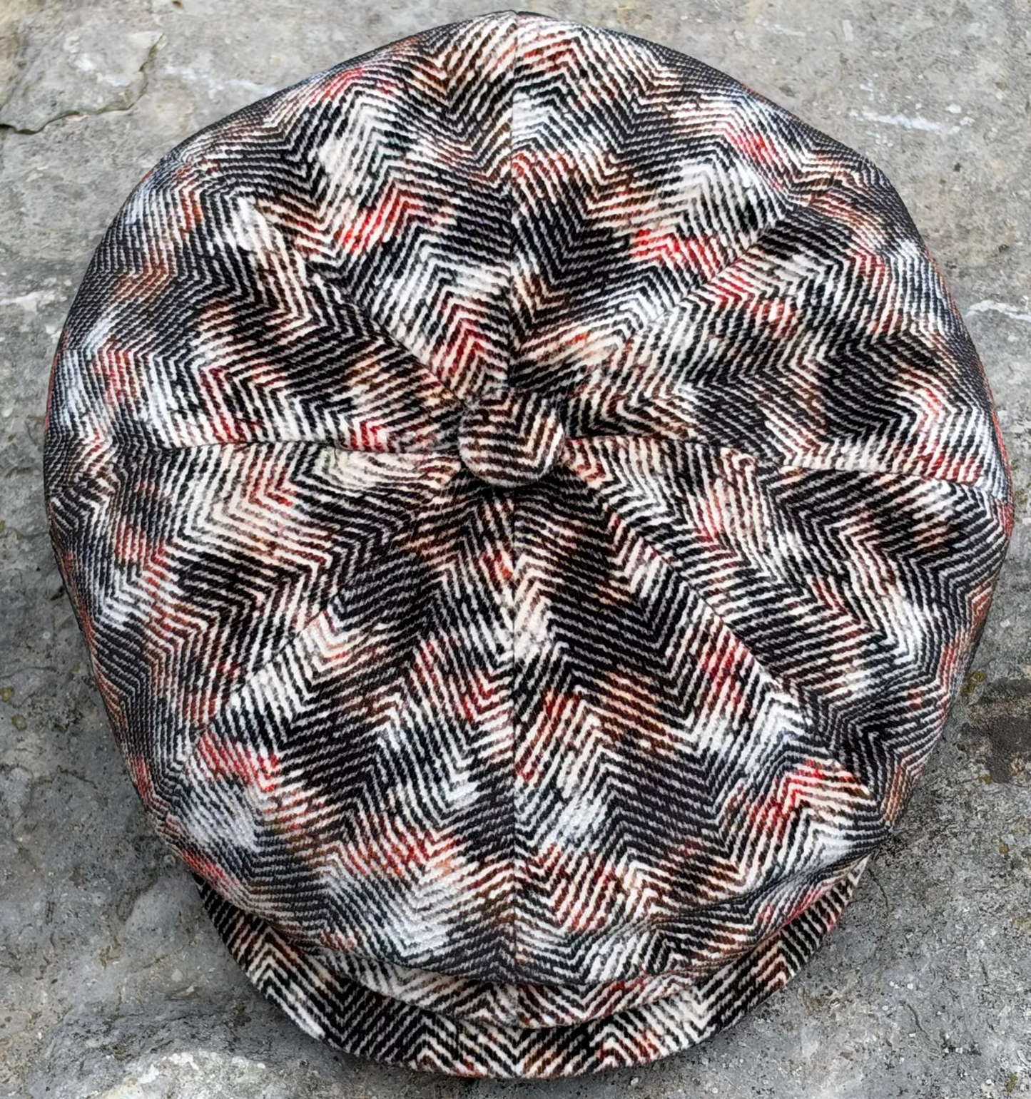 Alfonso D'este "Fire Cord" Newsboy Cap Kyoto 47661