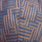 Close-up of geometric wool fabric