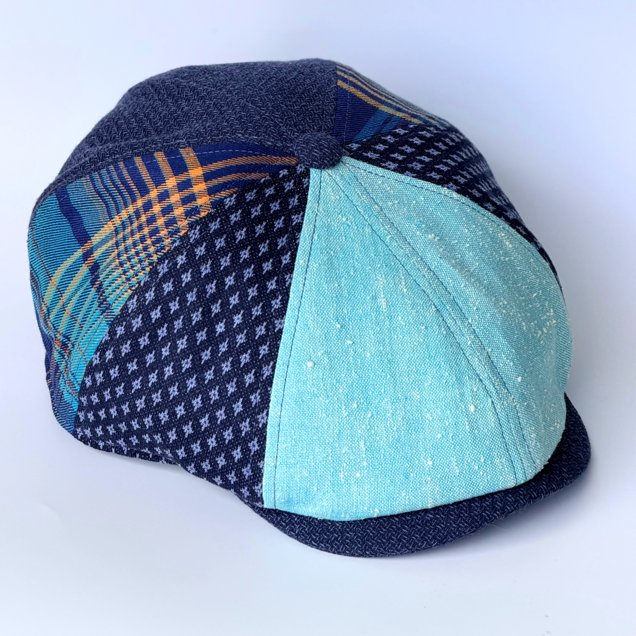 Oasis Patchwork Newsboy Hales Speed Shop X FunkyBrims Collab (with pin)