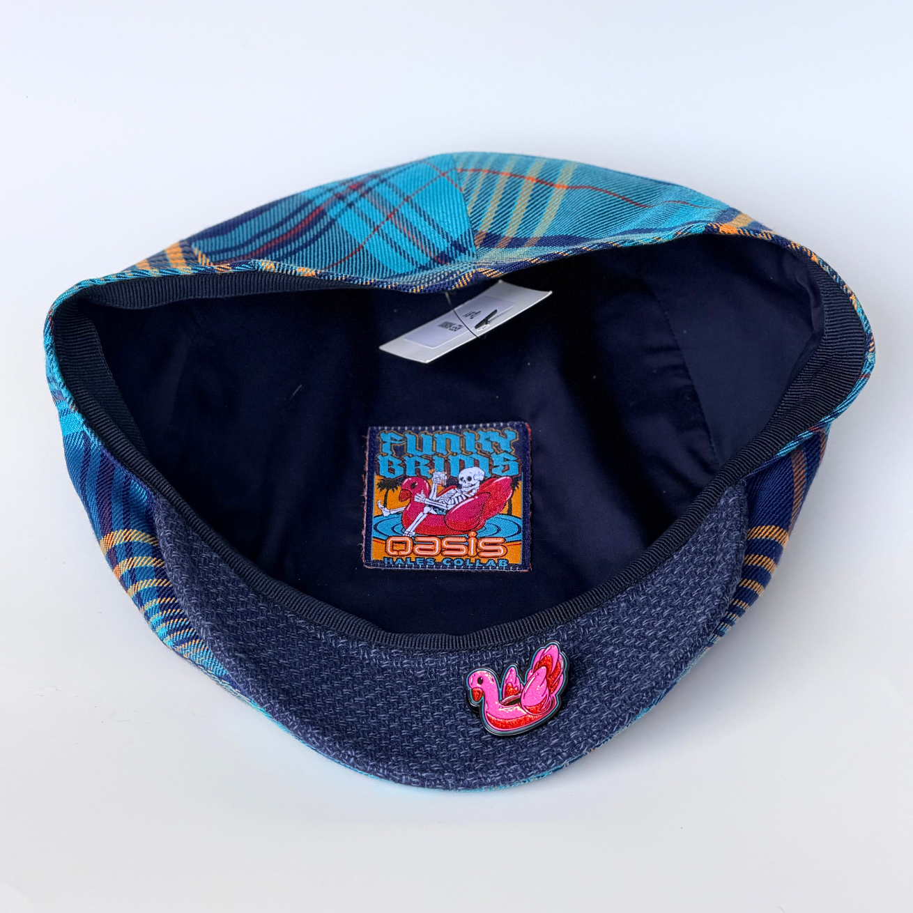 Oasis Cruiser Newsboy Hales Speed Shop X FunkyBrims Collab (with Pin)
