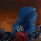 Alfonso D'est Brown Cotton Cilindro Top Hat at FunkyBrims - 52056