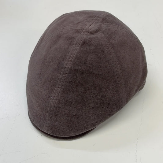 Alfonso d’Este Like 52459 taupe-brown cotton stretch flat cap
