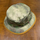 Alfonso D'Este British camo cotton bucket hat 52472 with mustard brim trim