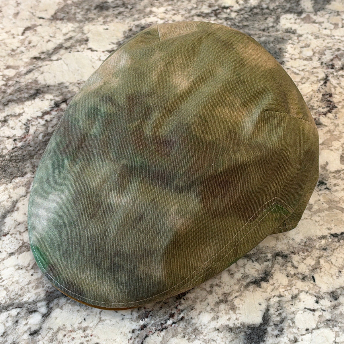 Alfonso D'Este Camouflage British Cotton Flat Cap 52474