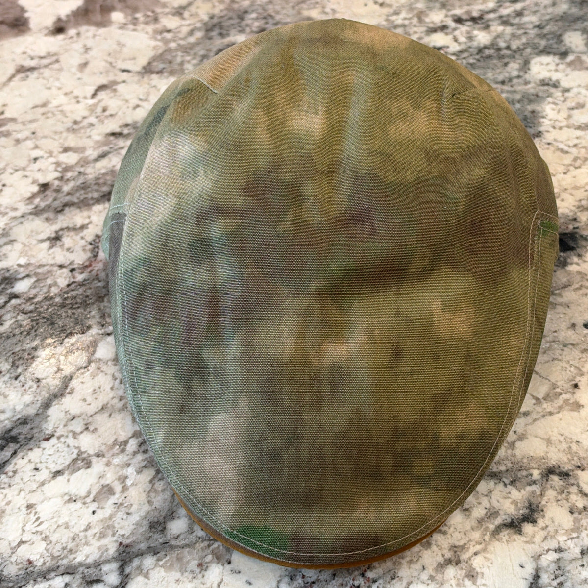 Alfonso D'Este Camouflage British Cotton Flat Cap 52474