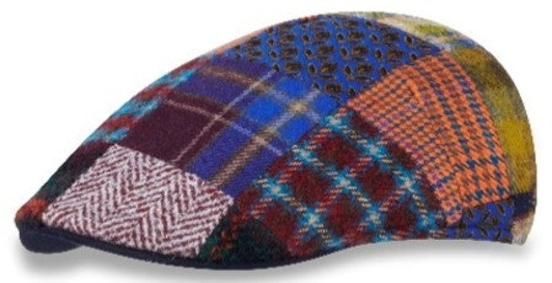 Alfonso D'Este Patchwork Tirreno Flat Cap 52530
