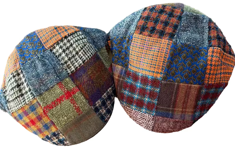 Alfonso D'Este Patchwork Tirreno Flat Cap 52530