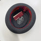 Crushable wool felt interior and colorful sweatband of gray Music Man hat 52771