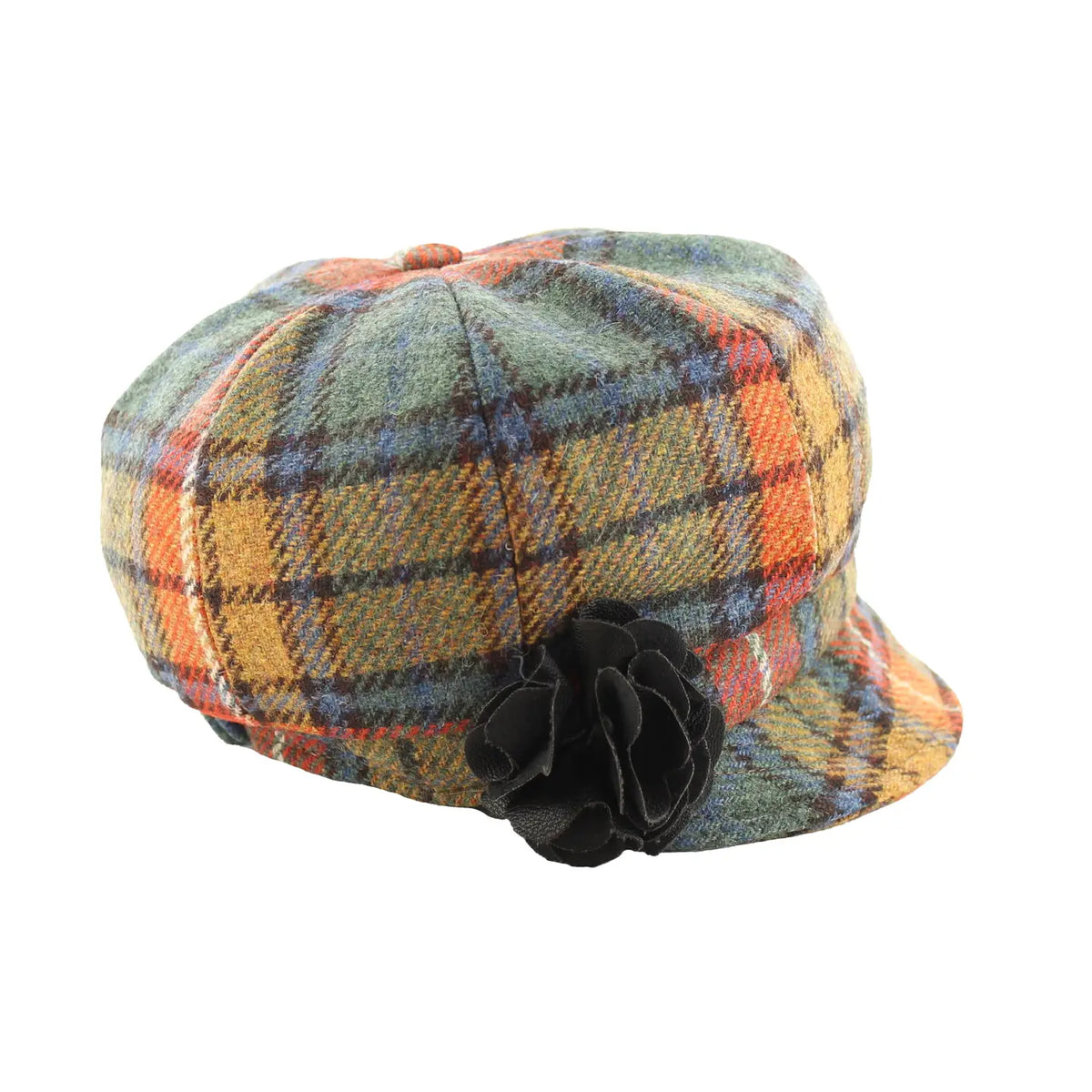 Mucros Weavers Women's Newsboy Wool Caps in Multiple Colors