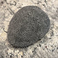 Black and white herringbone Like flat cap 54149