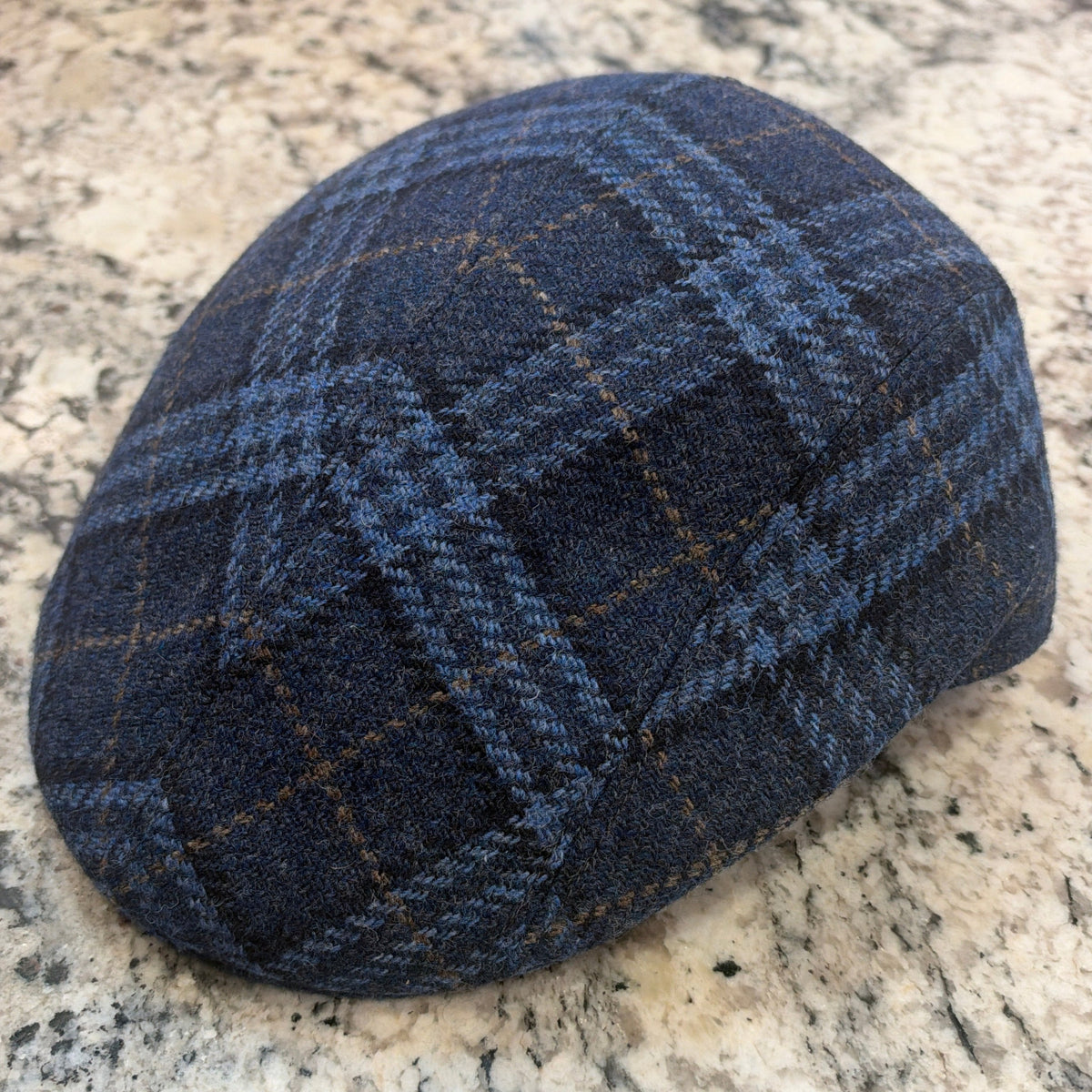 Alfonso D'este Blue Plaid Club Cap Hannover 54253