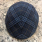 Alfonso D'este Blue Plaid Club Cap Hannover 54253