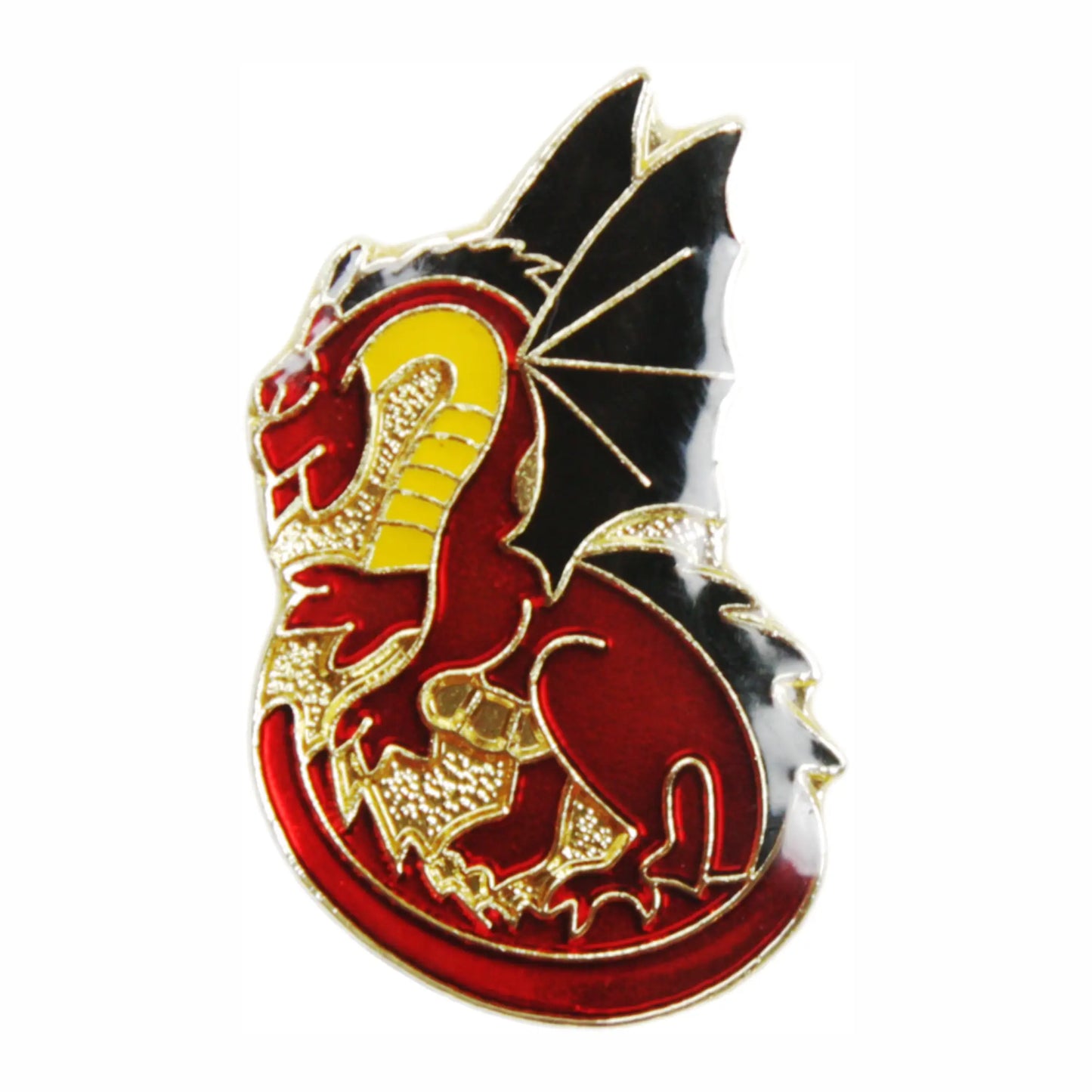 Red Dragon Enamel Pin