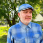 La Basilica Flannel Flat Cap -  Hales Speed Shop X FunkyBrims Collab (with Pin)