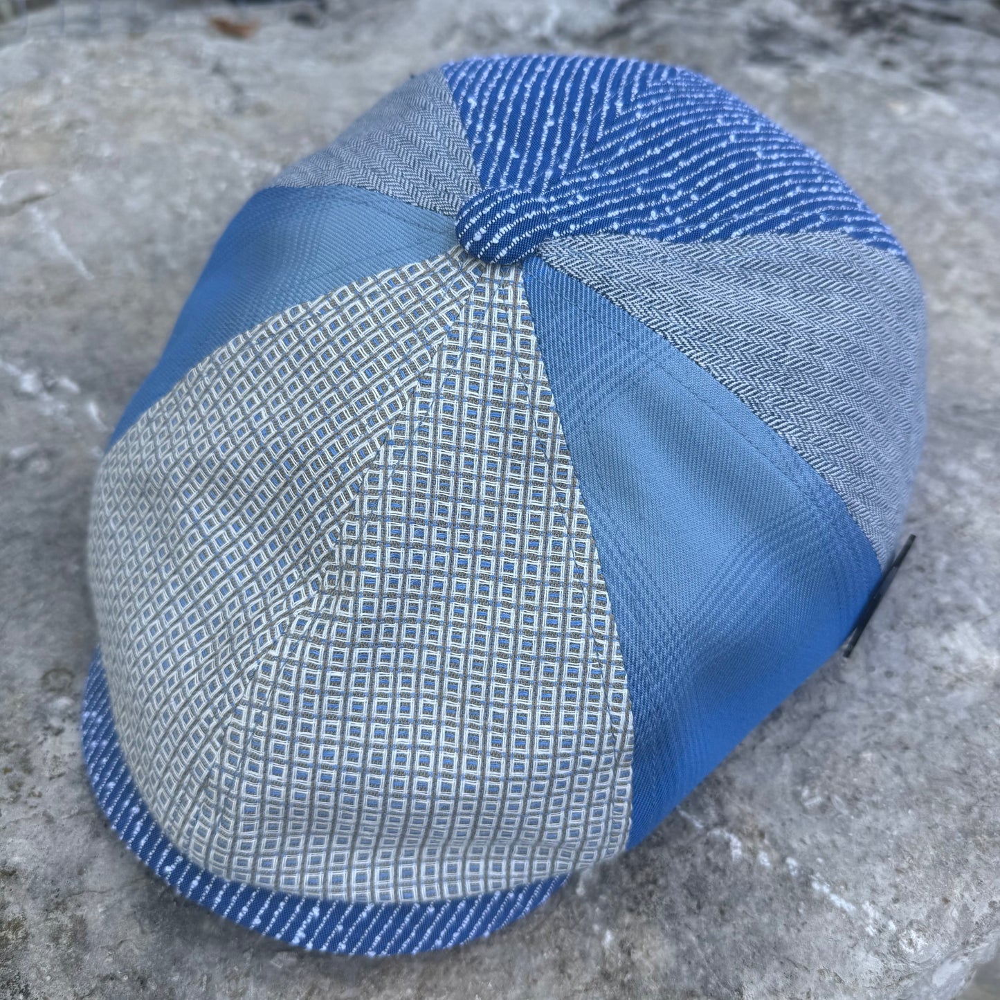 La Basilica Patchwork Newsboy Hales Speed Shop X FunkyBrims Collab (with Pin)