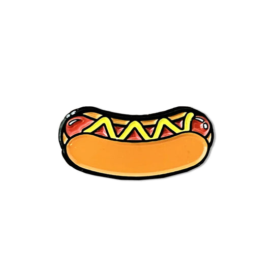 The Hot Dog Cap Pin by Boston Scally Co.