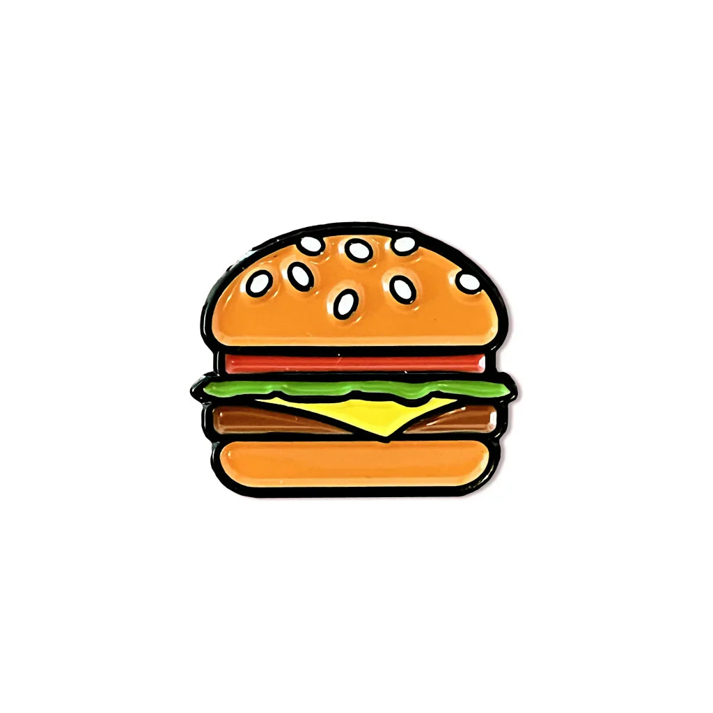 The Burger Cap Pin by Boston Scally Co.