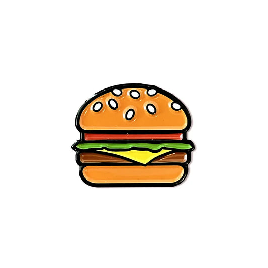 The Burger Cap Pin by Boston Scally Co.