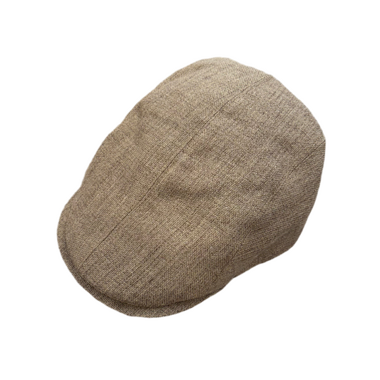 The “Tan Mesh” Split Panel Flat Cap by FunkyBrims