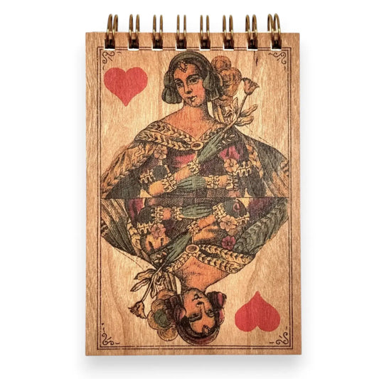 Queen Wooden Notepad