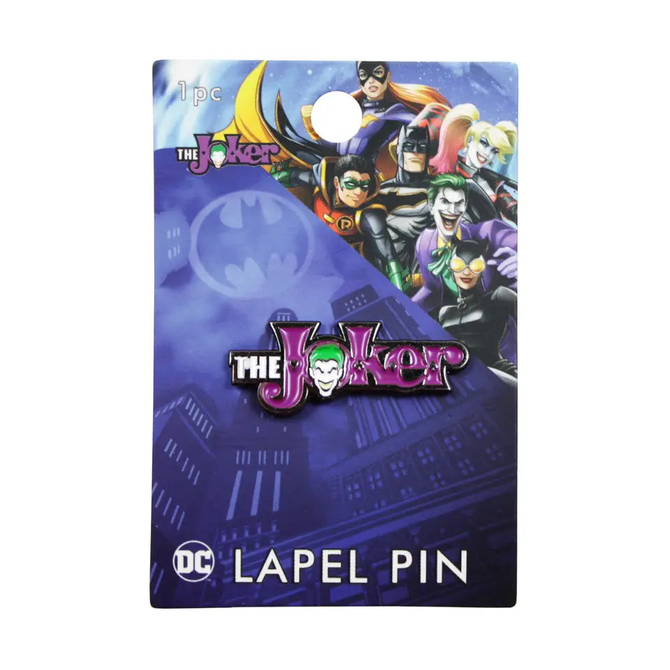 Joker Logo Enamel Pin