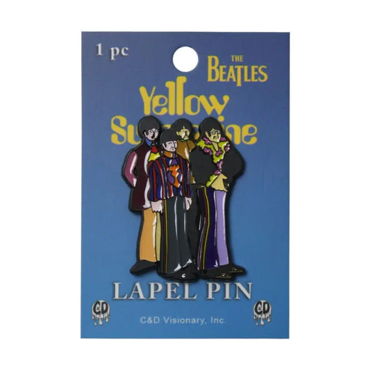 The Beatles Group Enamel Pin