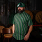 Feelin’ Lucky / Green Cheyenne Patchwork Newsboy Hales Speed Shop X FunkyBrims Collab (with Pin)