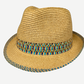 Braided Fedora Straw Hat