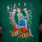 Feelin’ Lucky Unisex Tee Shirt by Hales Speed Shop - Green