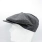 The "Birmingham" - Gray Newsboy Cap by Hologramme Paris