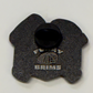 Black rubber bushing with 'Floy' branding on a white background