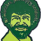 Bob Ross "Happy Accidents" Enamel Pin