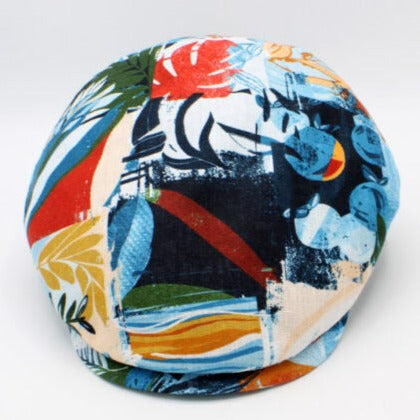 The "Buffett" Summer Italian Linen Cap by Hologramme Paris