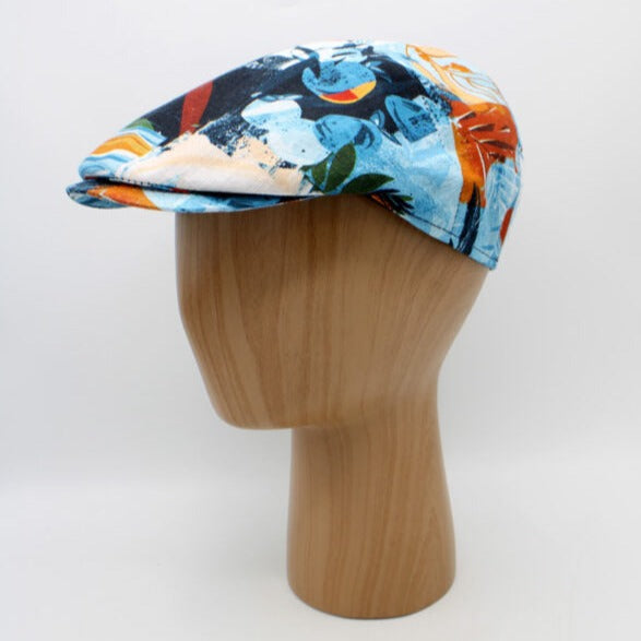 The "Buffett" Summer Italian Linen Cap by Hologramme Paris