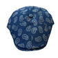 The "Blue Star Paisley" Lightweight Summer Newsboy by FunkyBrims