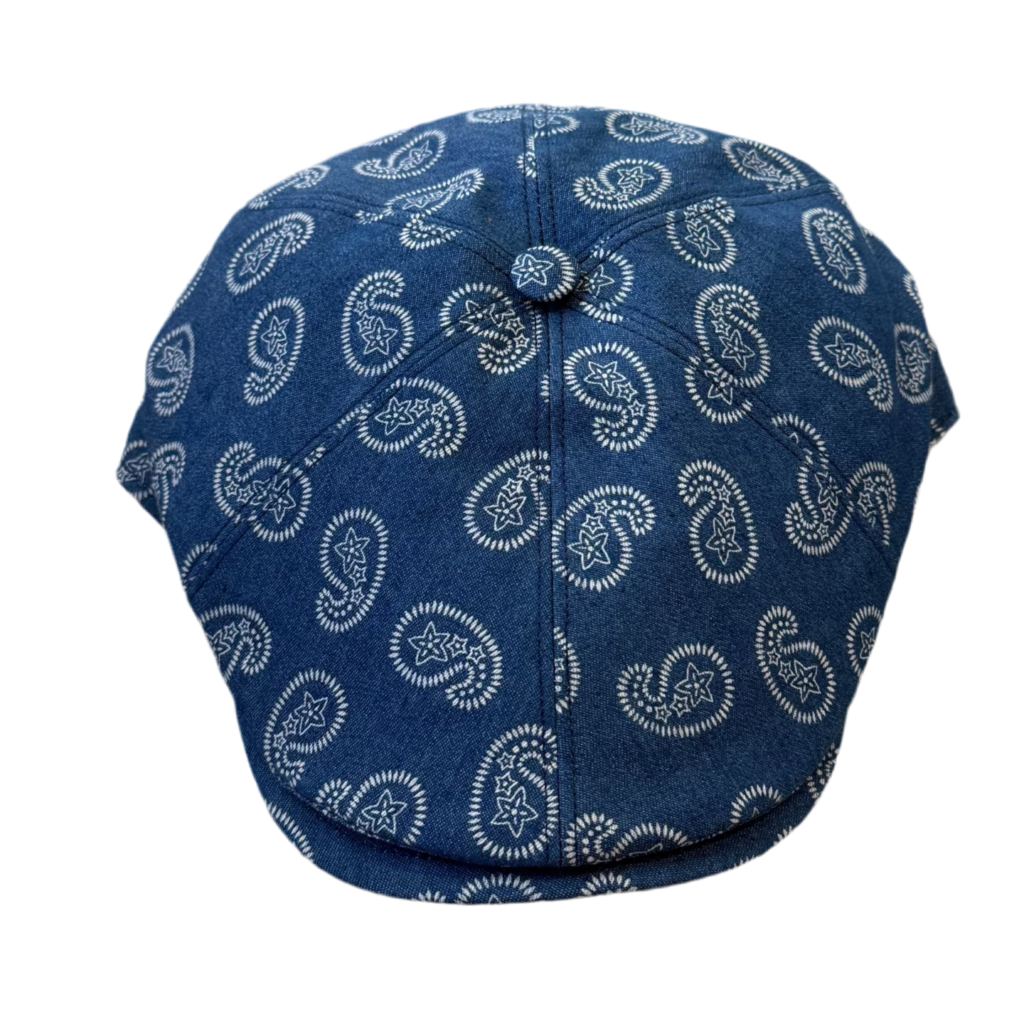 The "Blue Star Paisley" Lightweight Summer Newsboy by FunkyBrims