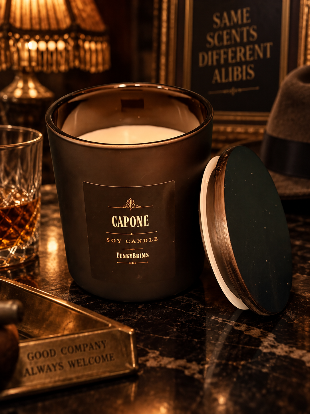 FunkyBrims Gangster Candle Line