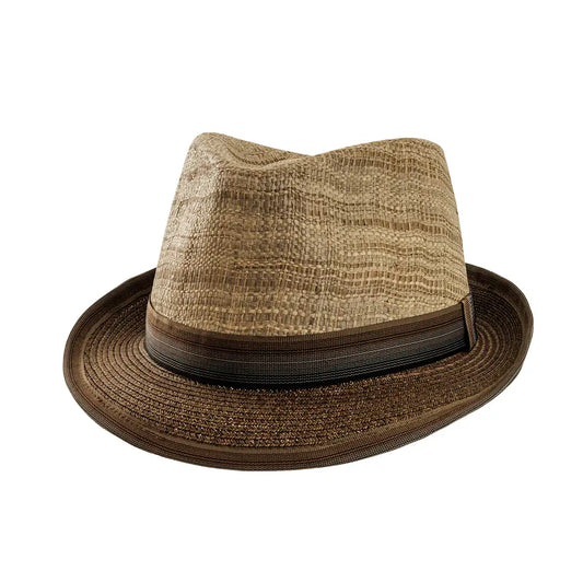 Carmel Straw Fedora Hat
