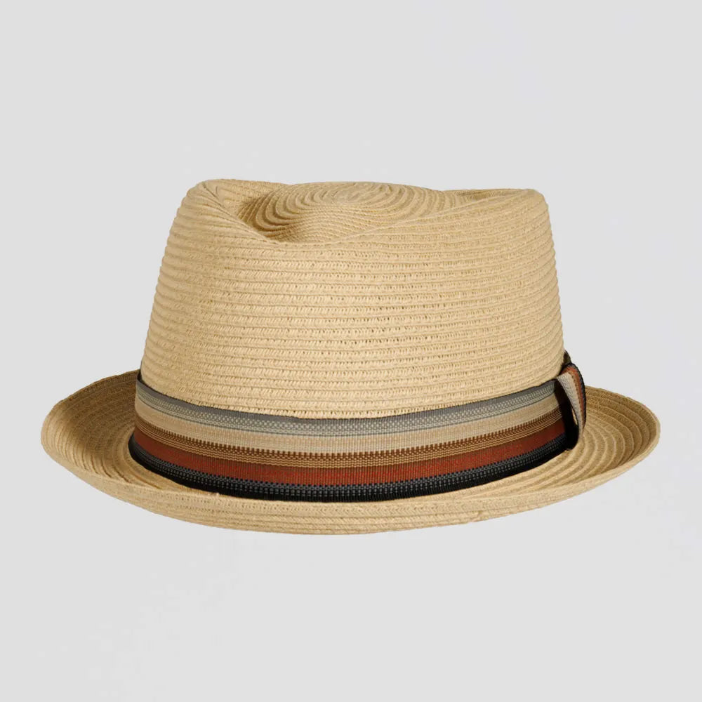 Cortez Paper Braid Straw Pork Pie Hat