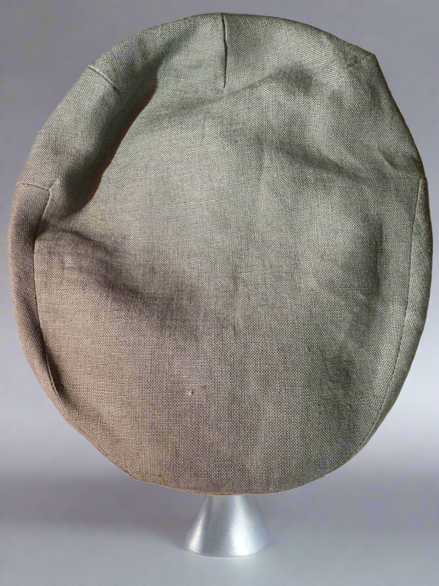 The Bow Flat Cap - Linen by Laird Hatters (3 Colors)